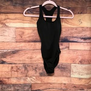 Unou Black One Piece Bathing Suit